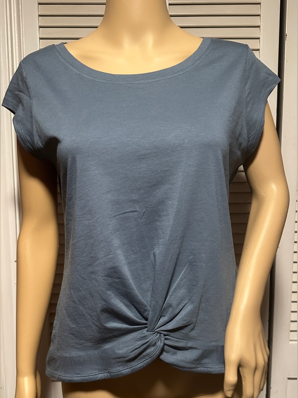 NWT Toad&Co Anza Short Sleeve Shirt Blue Women’s M - Picture 2 of 7